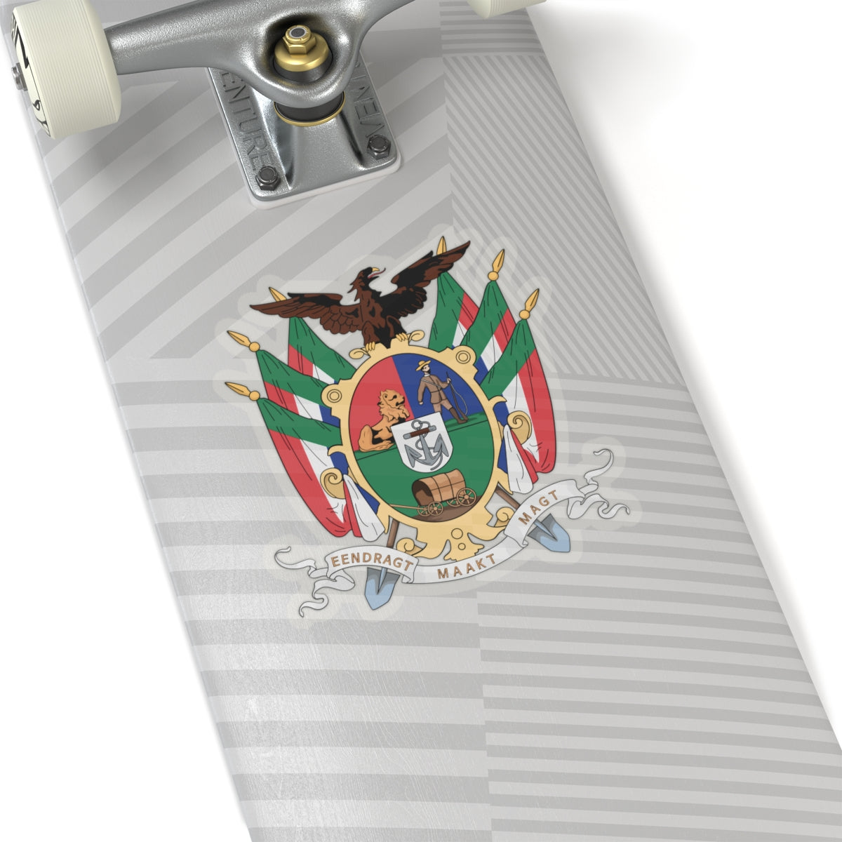 Coat of arms of the South African Republic - STICKER Vinyl Kiss-Cut Decal