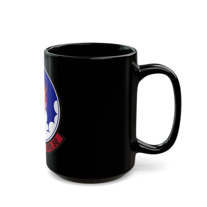 522d Special Operations Squadron (U.S. Air Force) Black Coffee Mug-The Sticker Space