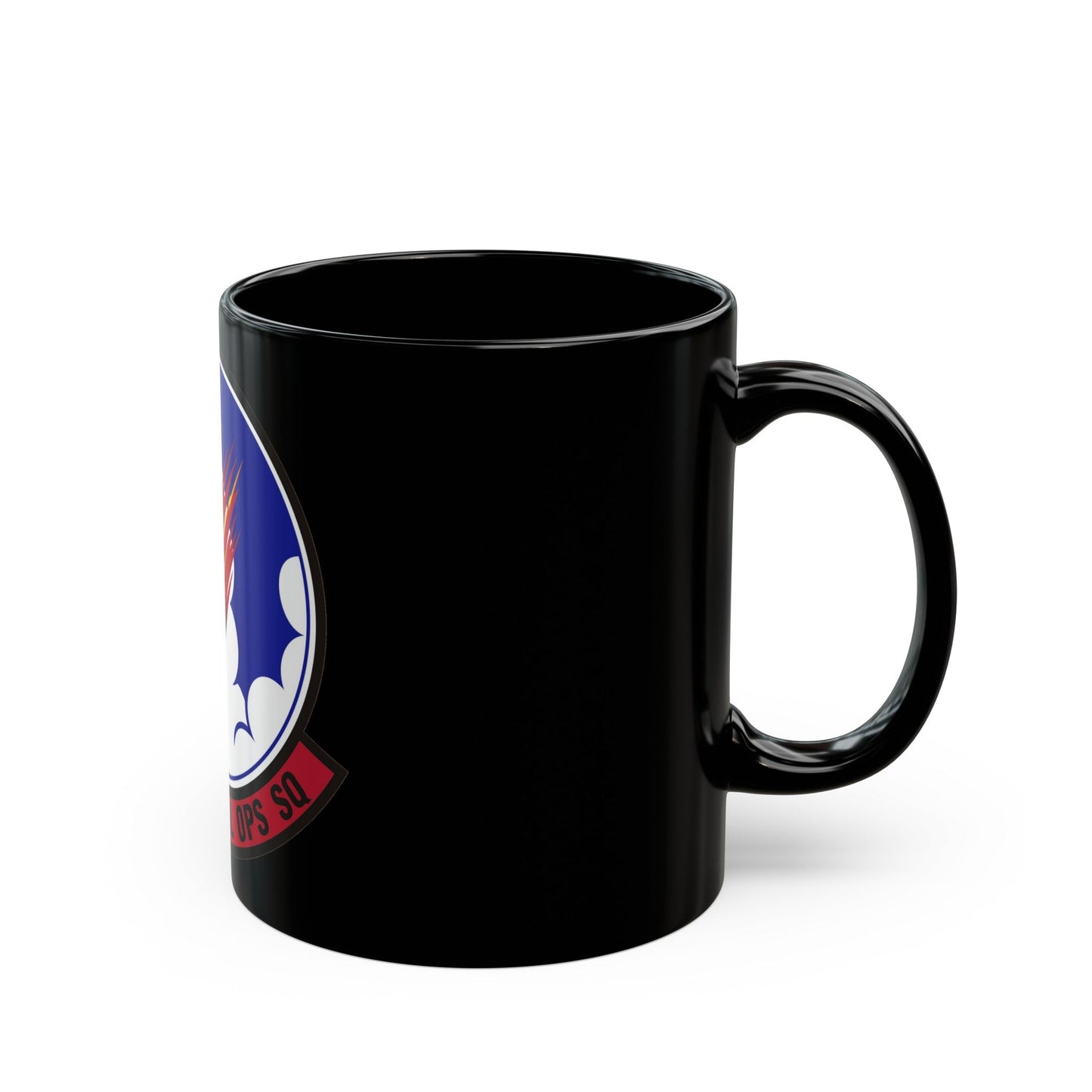 522d Special Operations Squadron (U.S. Air Force) Black Coffee Mug-The Sticker Space