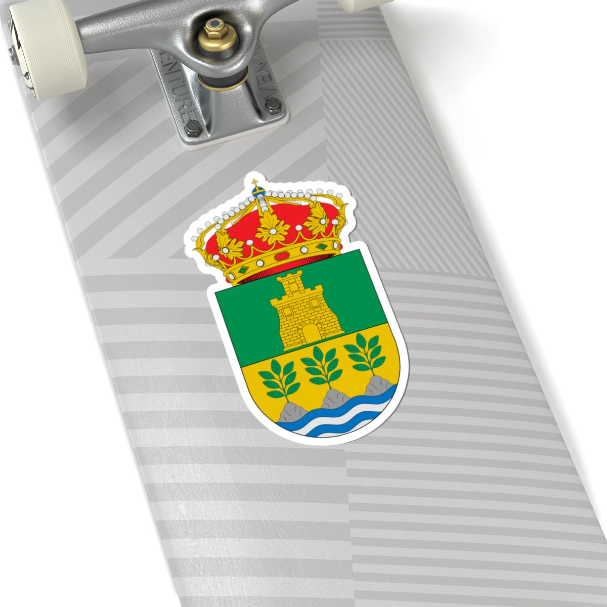 Escudo de Cantoria (Spain) (Coat of Arms) STICKER Vinyl Kiss-Cut Decal