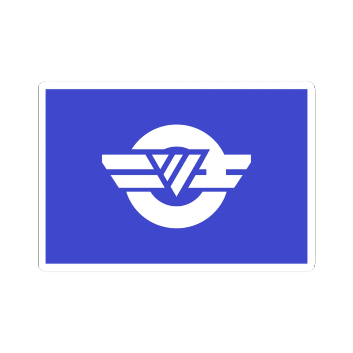 Flag of Shimotsu Wakayama (Japan) STICKER Vinyl Kiss-Cut Decal
