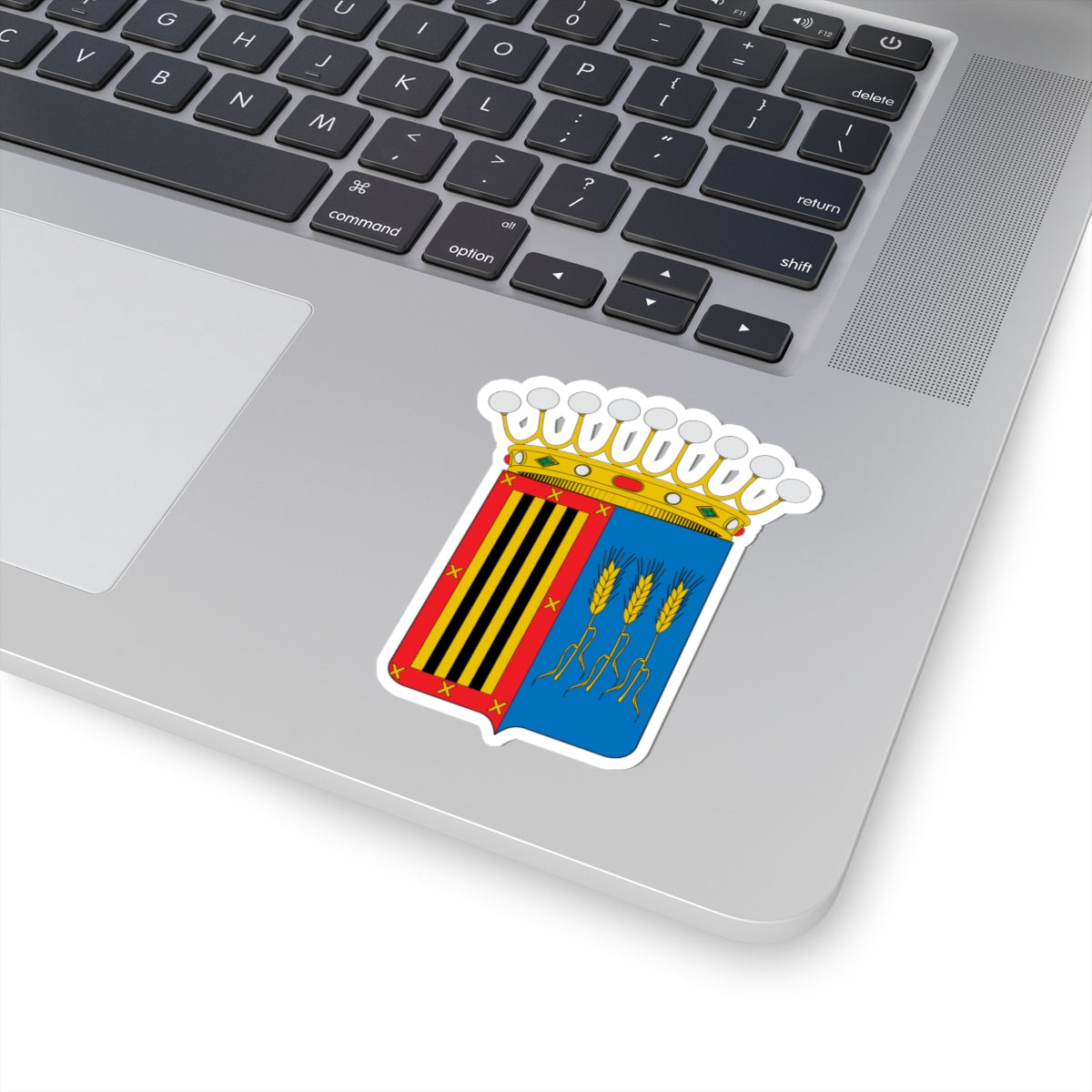 Escudo de Farlete (Spain) (Coat of Arms) STICKER Vinyl Kiss-Cut Decal