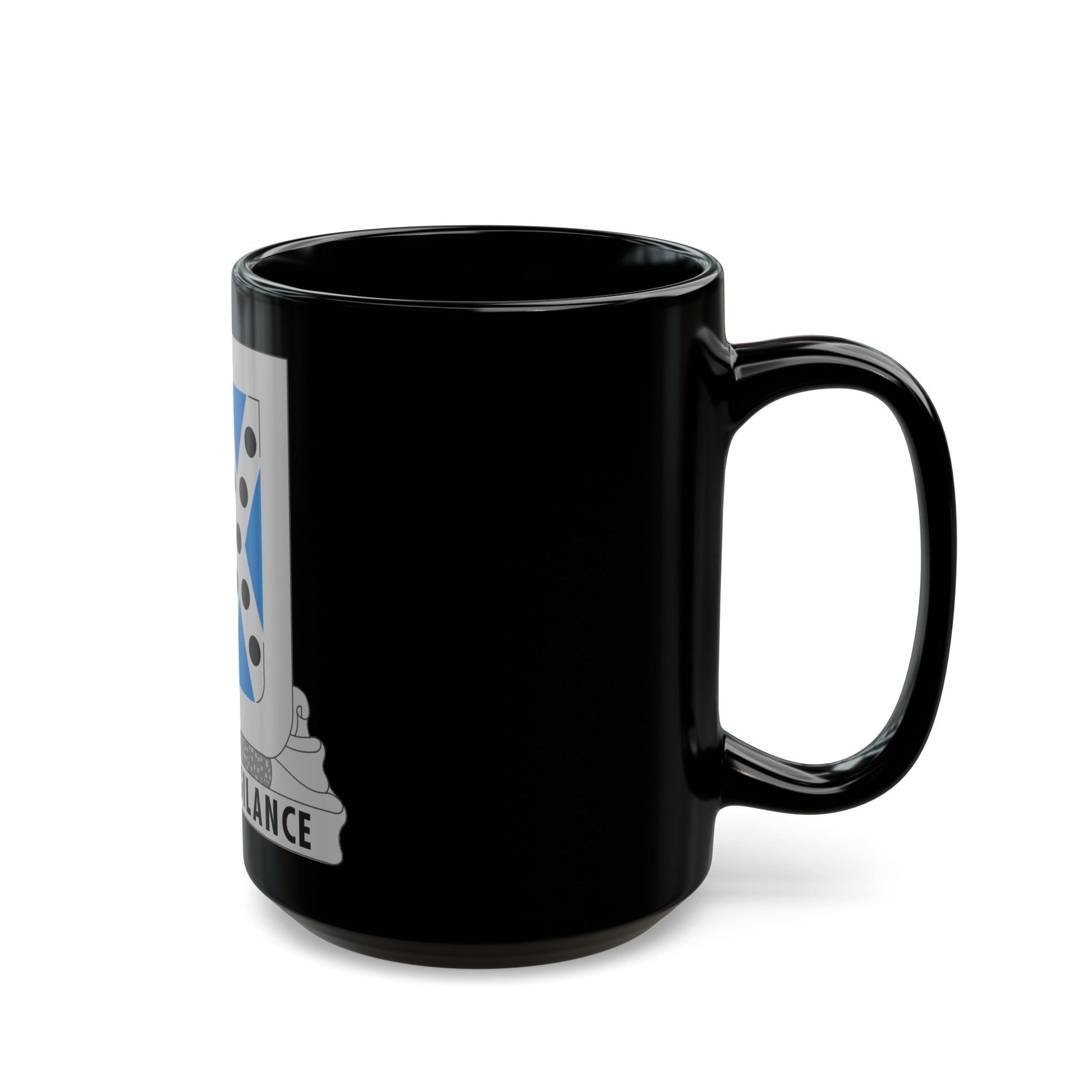 524 Military Intelligence Battalion (U.S. Army) Black Coffee Mug-The Sticker Space