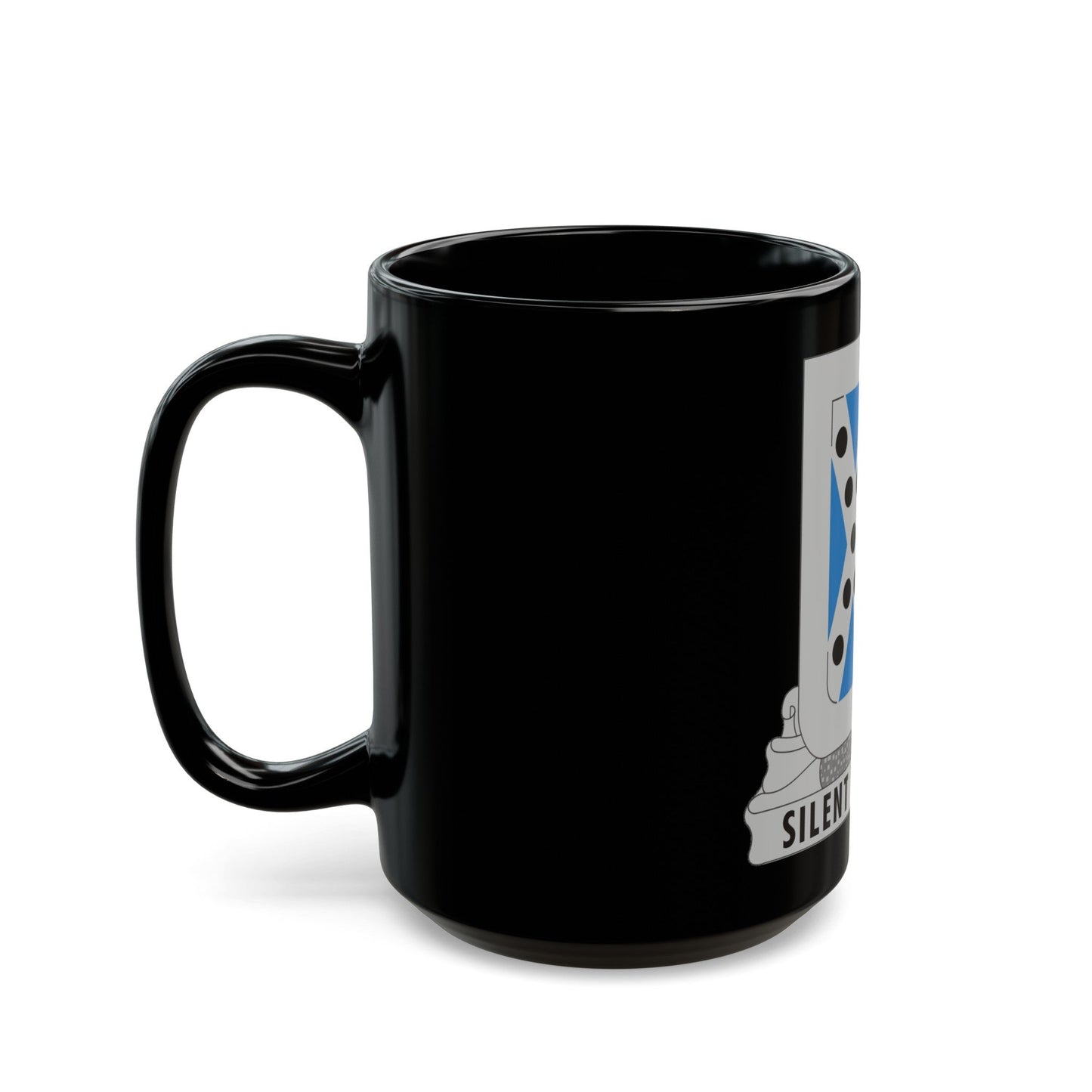 524 Military Intelligence Battalion (U.S. Army) Black Coffee Mug-The Sticker Space