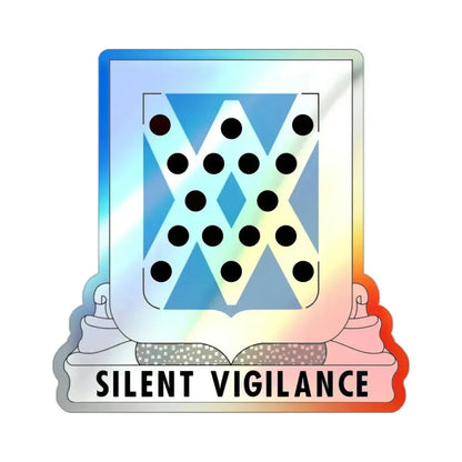 524 Military Intelligence Battalion (U.S. Army) Holographic STICKER Die-Cut Vinyl Decal 2 Inch Holographic - The Sticker Space