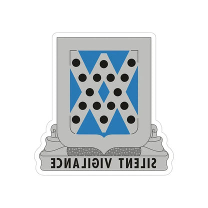 524 Military Intelligence Battalion (U.S. Army) REVERSE PRINT Transparent Die-Cut STICKER 6 Inch Die-Cut Transparent - The Sticker Space