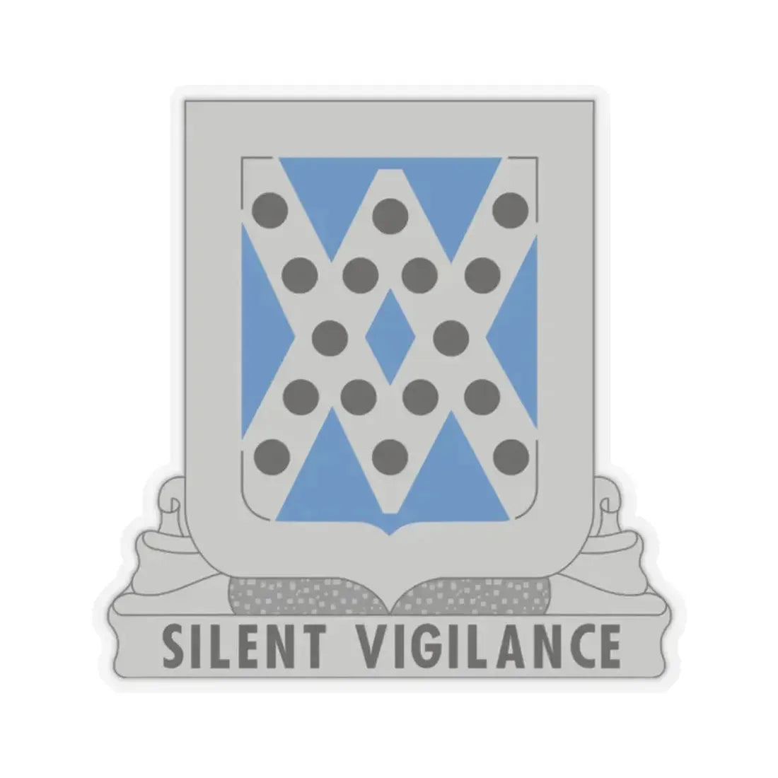 524 Military Intelligence Battalion (U.S. Army) STICKER Vinyl Kiss-Cut Decal 2 Inch Transparent - The Sticker Space