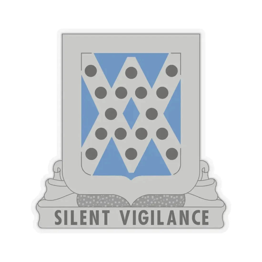 524 Military Intelligence Battalion (U.S. Army) STICKER Vinyl Kiss-Cut Decal 3 Inch Transparent - The Sticker Space