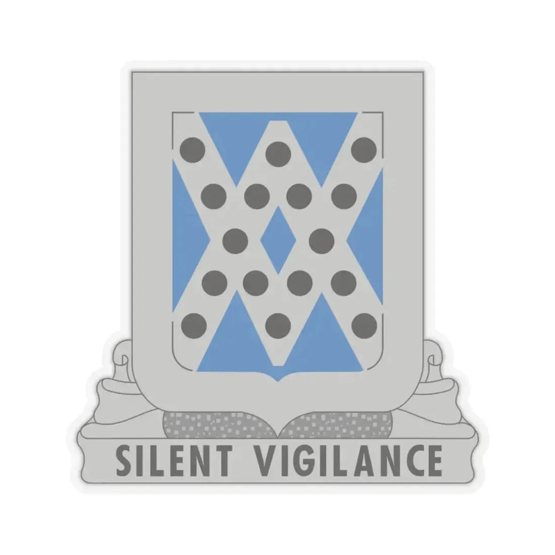 524 Military Intelligence Battalion (U.S. Army) STICKER Vinyl Kiss-Cut Decal 6 Inch Transparent - The Sticker Space