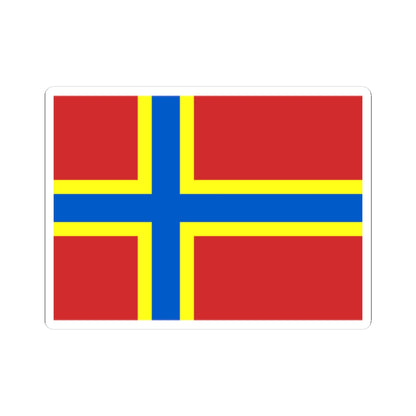 2007 Flag of Orkney (Scotland) STICKER Vinyl Kiss-Cut Decal