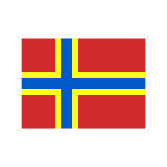 2007 Flag of Orkney (Scotland) STICKER Vinyl Kiss-Cut Decal