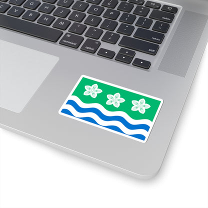 Flag of Cumberland United Kingdom (England) STICKER Vinyl Kiss-Cut Decal