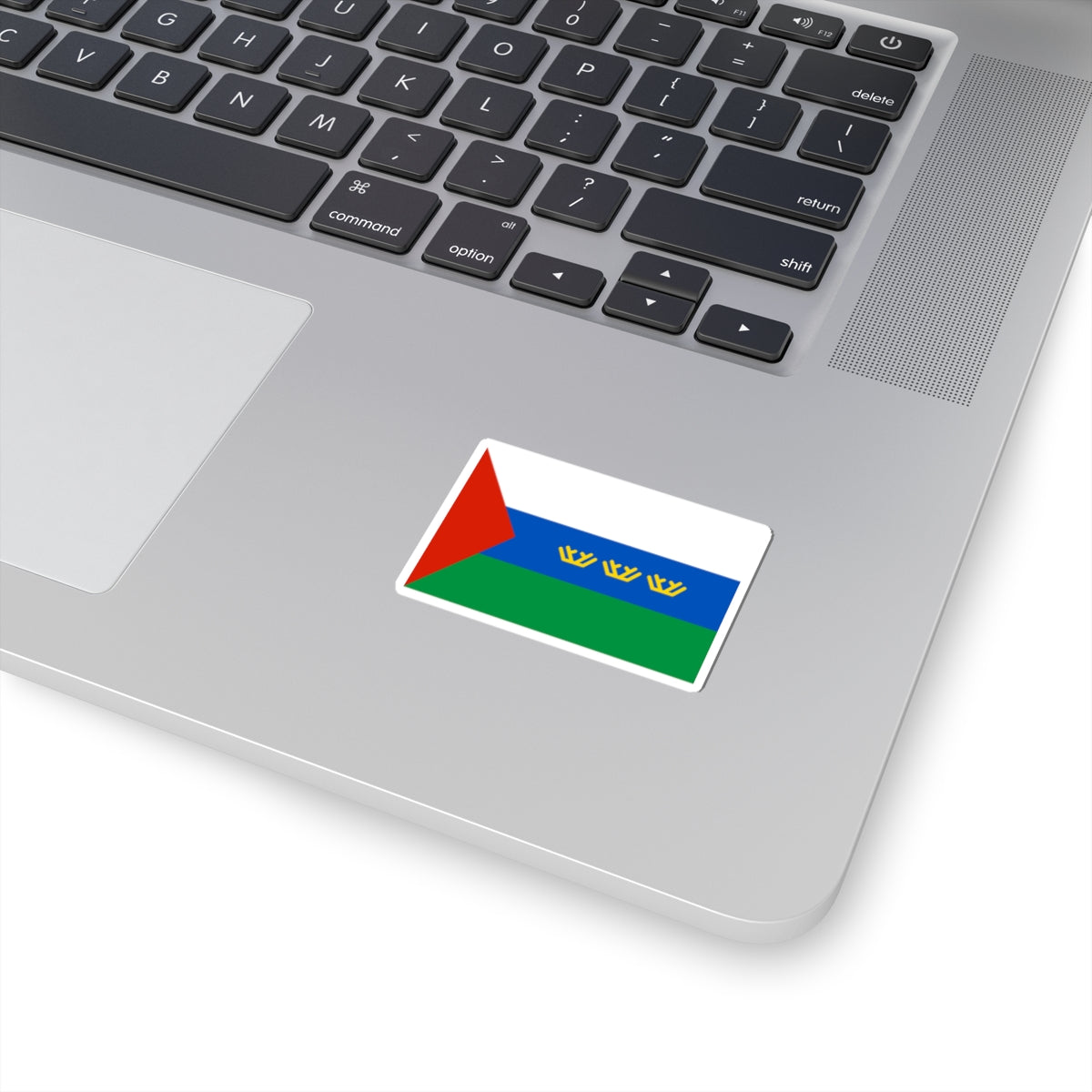 Flag of Tyumen Oblast (Russia) STICKER Vinyl Kiss-Cut Decal
