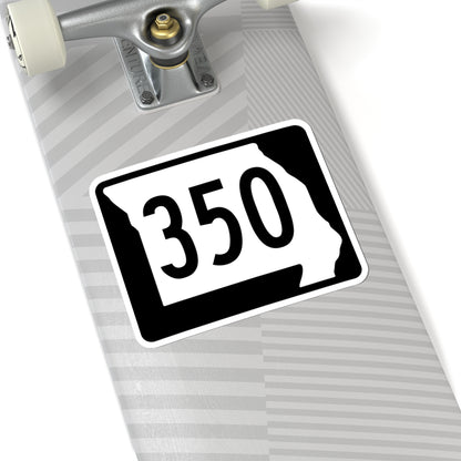 MO-350 (Missouri) (Road Sign) STICKER Vinyl Kiss-Cut Decal