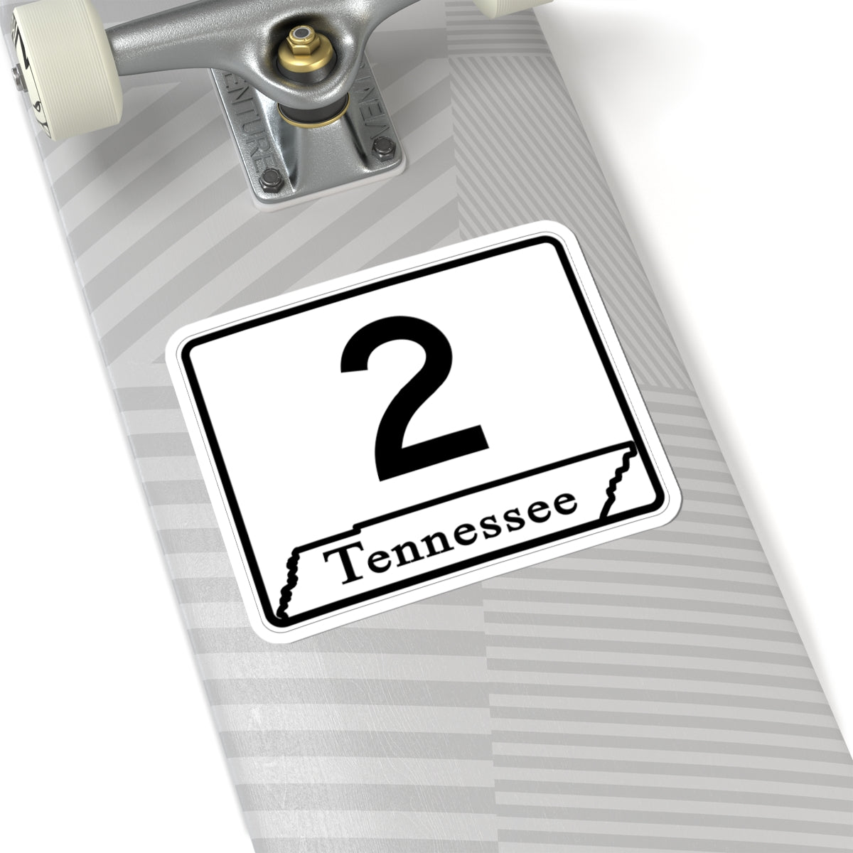 Tennessee 2 (Tennessee) (Road Sign) STICKER Vinyl Kiss-Cut Decal