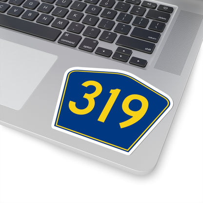 PR secondary 319 (Puerto Rico) (Road Sign) STICKER Vinyl Kiss-Cut Decal