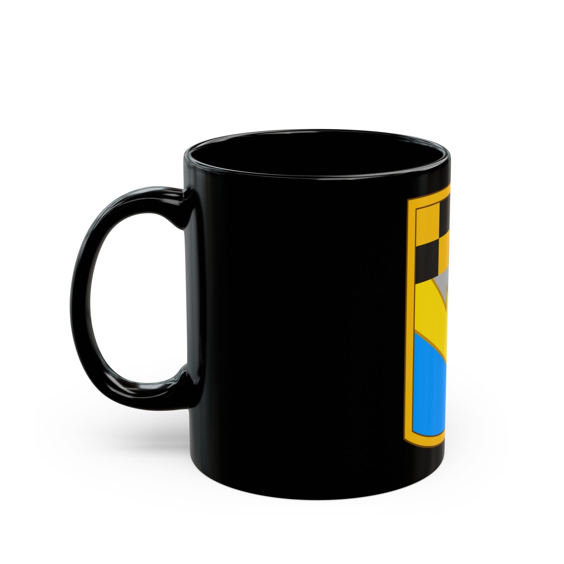 525th Expeditionary Military Intelligence Brigade (U.S. Army) Black Coffee Mug-The Sticker Space