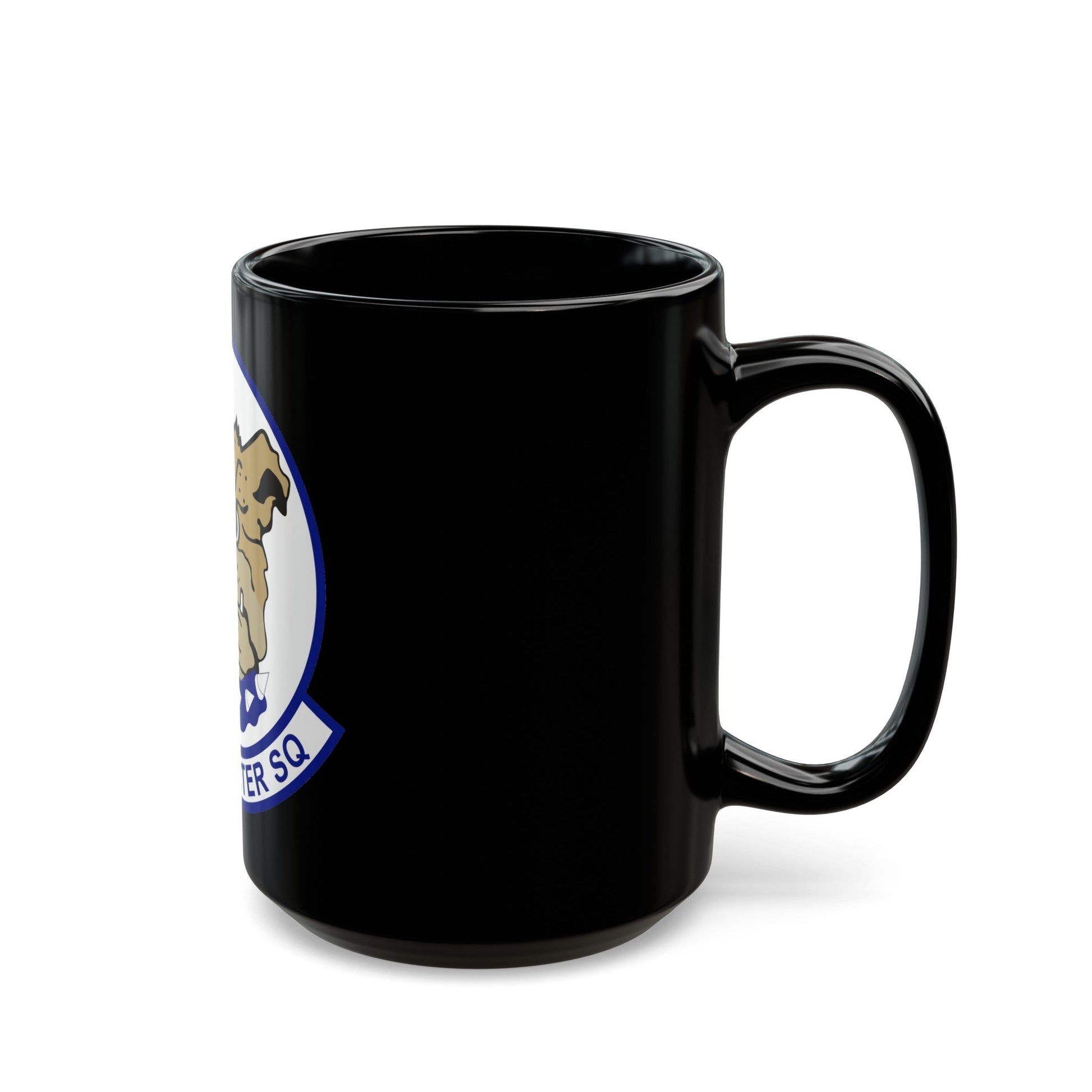 525th Fighter Squadron (U.S. Air Force) Black Coffee Mug-The Sticker Space