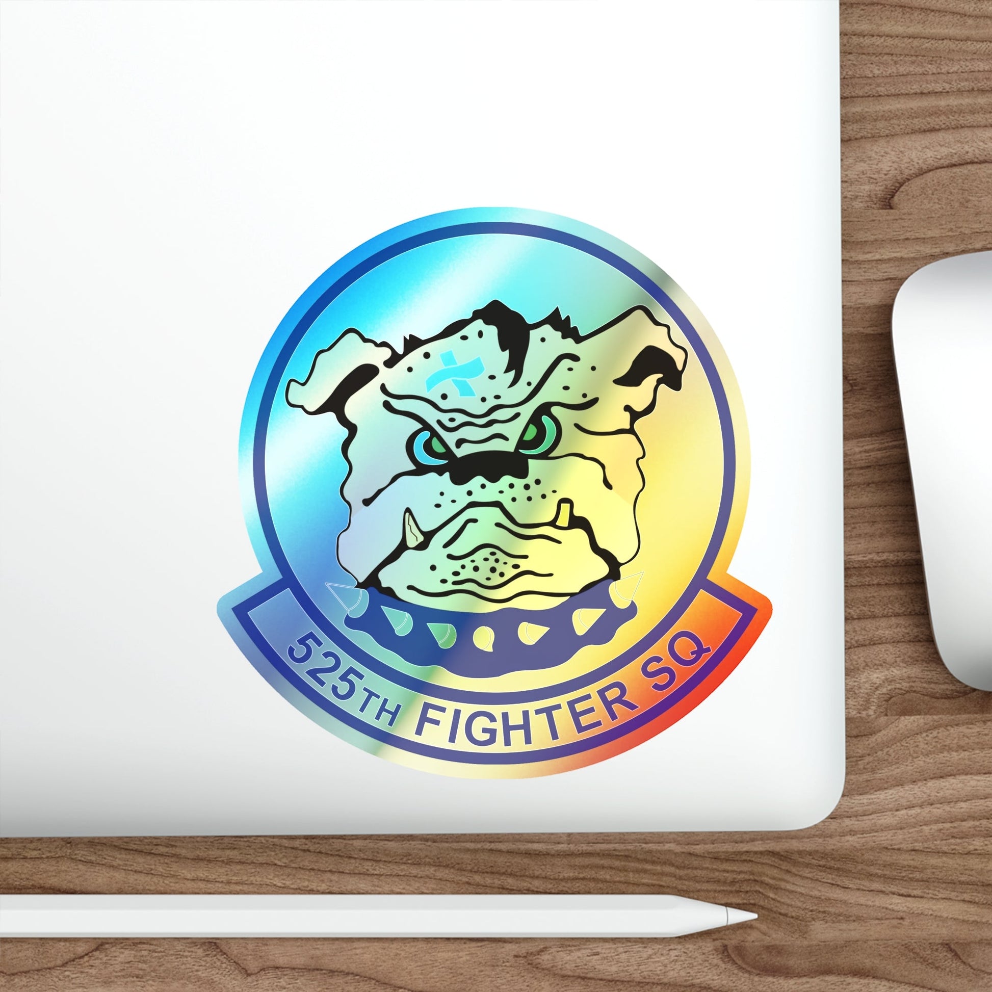 525th Fighter Squadron (U.S. Air Force) Holographic STICKER Die-Cut Vinyl Decal-The Sticker Space