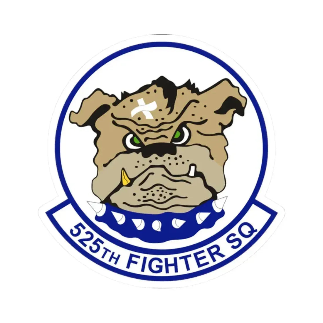 525th Fighter Squadron (U.S. Air Force) STICKER Vinyl Kiss-Cut Decal 2 Inch White - The Sticker Space