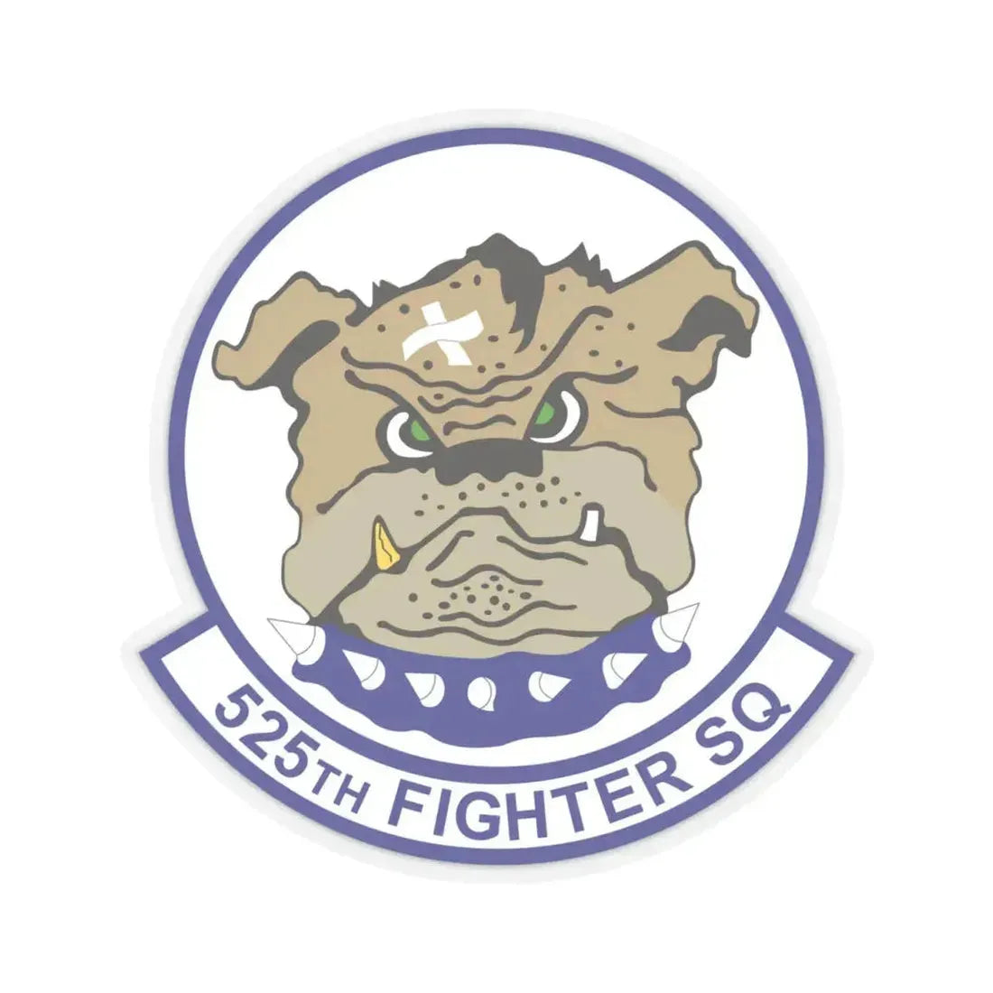 525th Fighter Squadron (U.S. Air Force) STICKER Vinyl Kiss-Cut Decal 4 Inch Transparent - The Sticker Space
