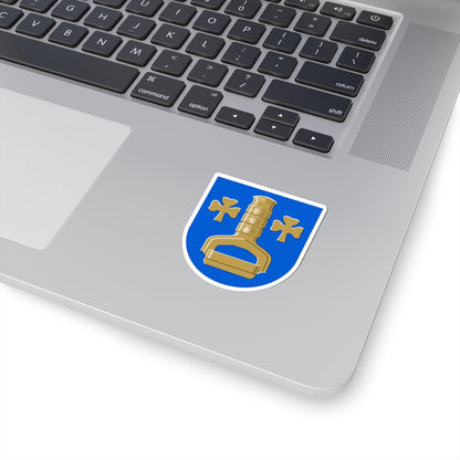 Äetsä.vaakuna (Finland) (Coat of Arms) STICKER Vinyl Kiss-Cut Decal