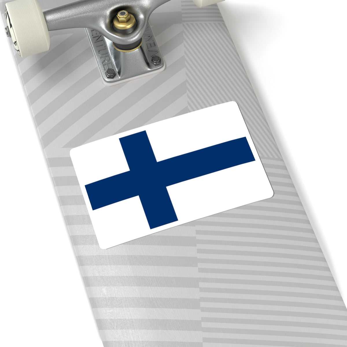 Flag of Finland (Finland) STICKER Vinyl Kiss-Cut Decal