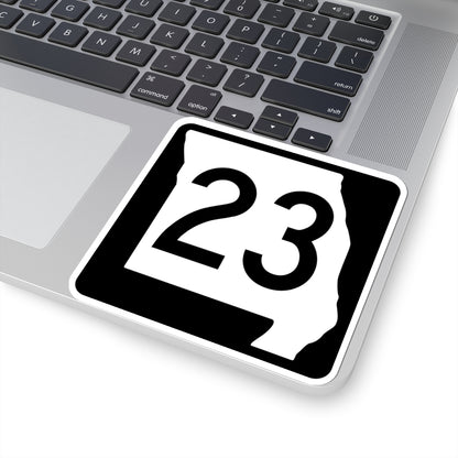 MO-23 (Missouri) (Road Sign) STICKER Vinyl Kiss-Cut Decal