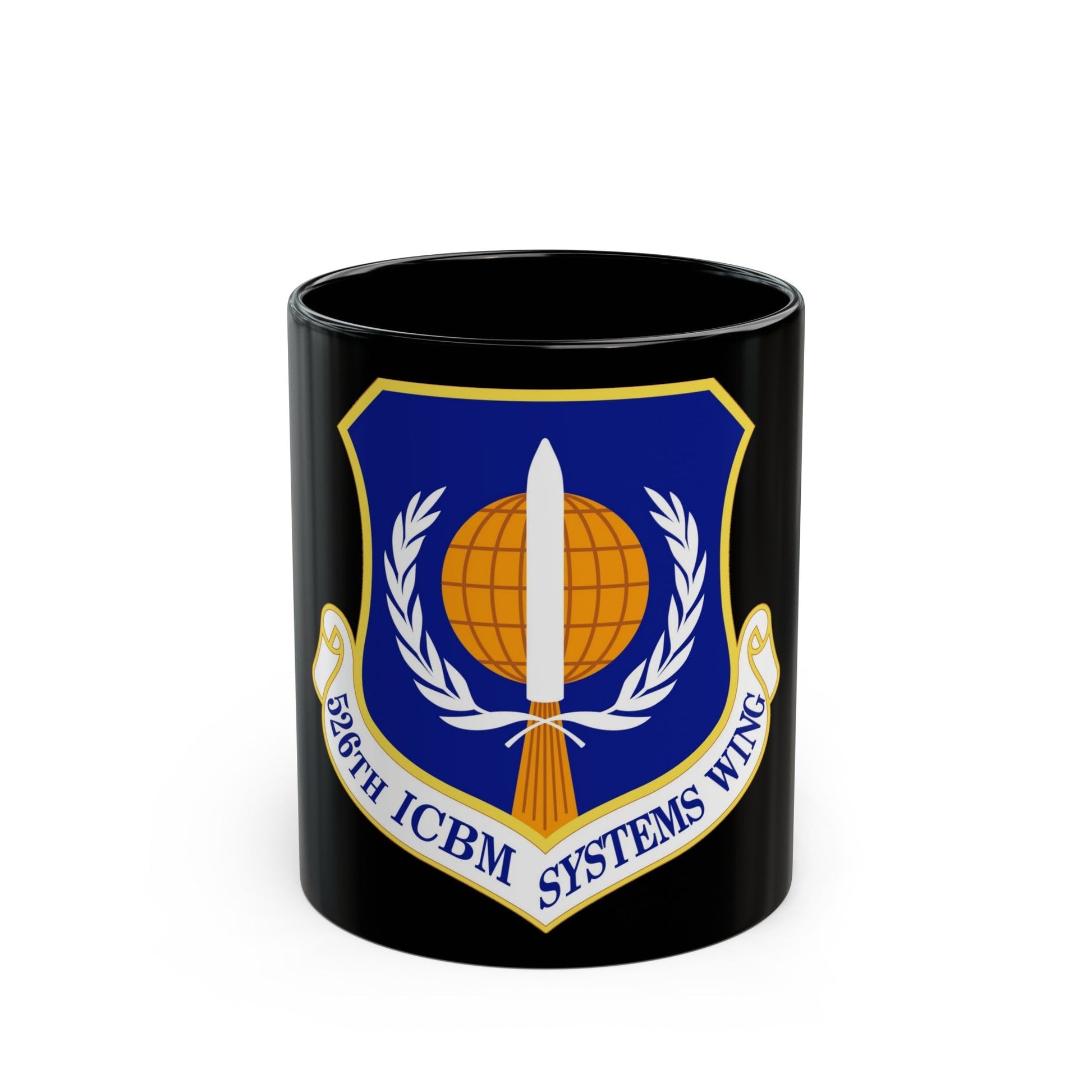 526th ICBM Systems Wing (U.S. Air Force) Black Coffee Mug-11oz-The Sticker Space