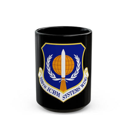 526th ICBM Systems Wing (U.S. Air Force) Black Coffee Mug-15oz-The Sticker Space