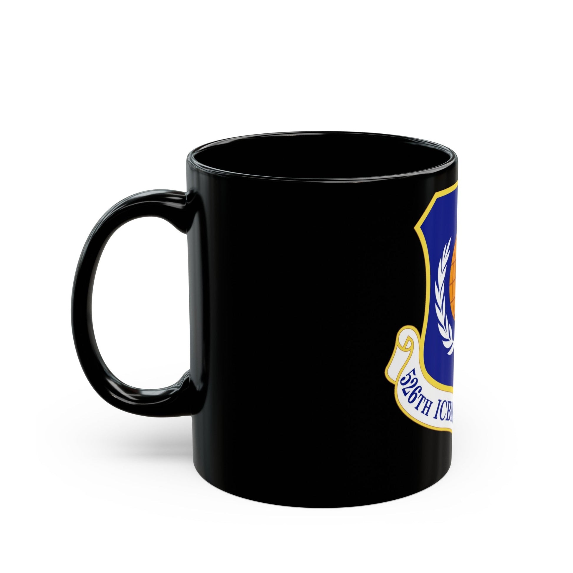 526th ICBM Systems Wing (U.S. Air Force) Black Coffee Mug-The Sticker Space