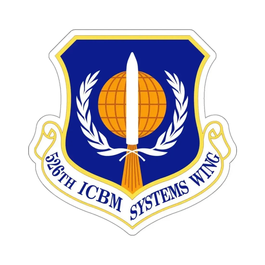 526th ICBM Systems Wing (U.S. Air Force) STICKER Vinyl Die-Cut Decal - The Sticker Space