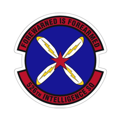 526th Intelligence Squadron (U.S. Air Force) STICKER Vinyl Die-Cut Decal-White-The Sticker Space