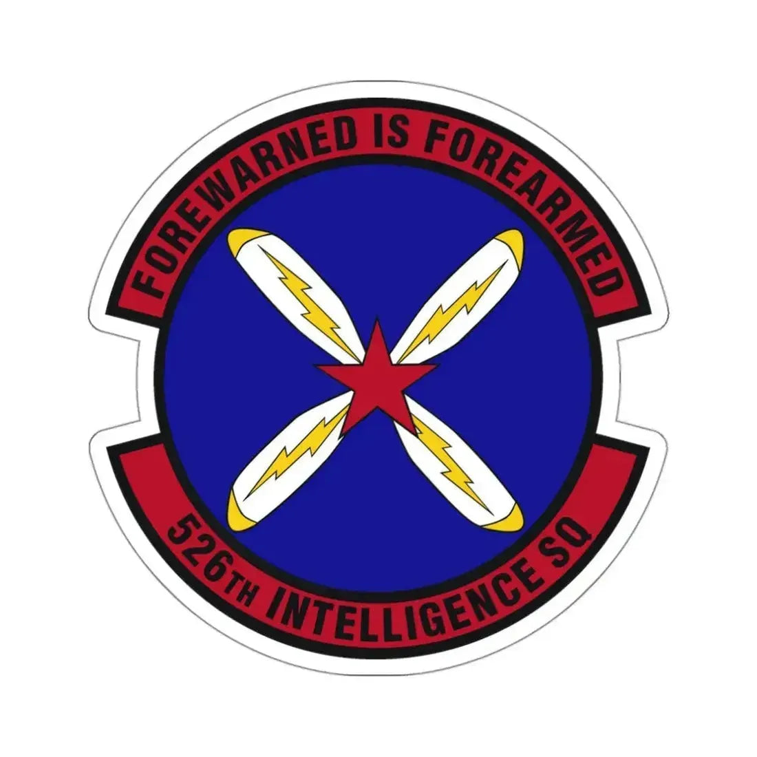 526th Intelligence Squadron (U.S. Air Force) STICKER Vinyl Die-Cut Decal 3 Inch - The Sticker Space