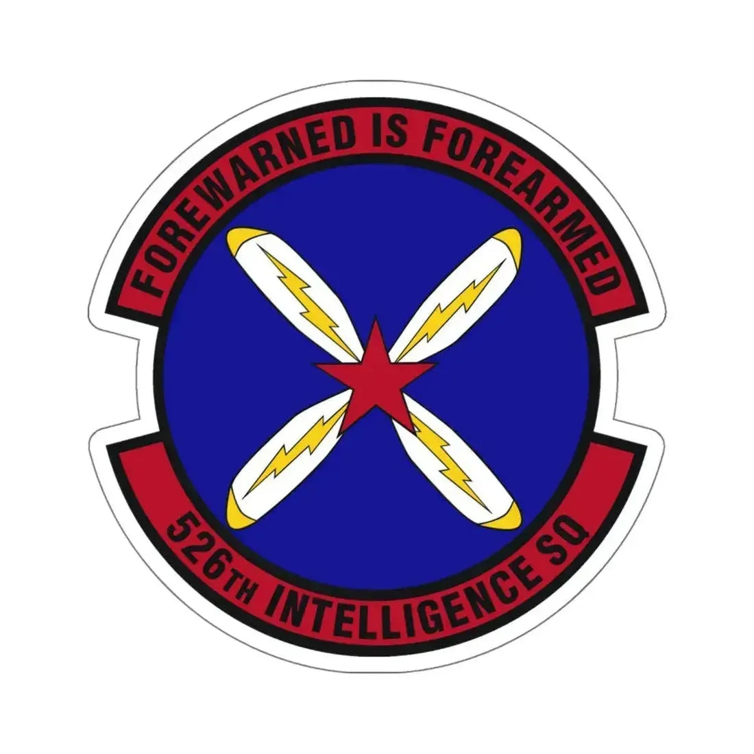 526th Intelligence Squadron (U.S. Air Force) STICKER Vinyl Die-Cut Decal 6 Inch - The Sticker Space