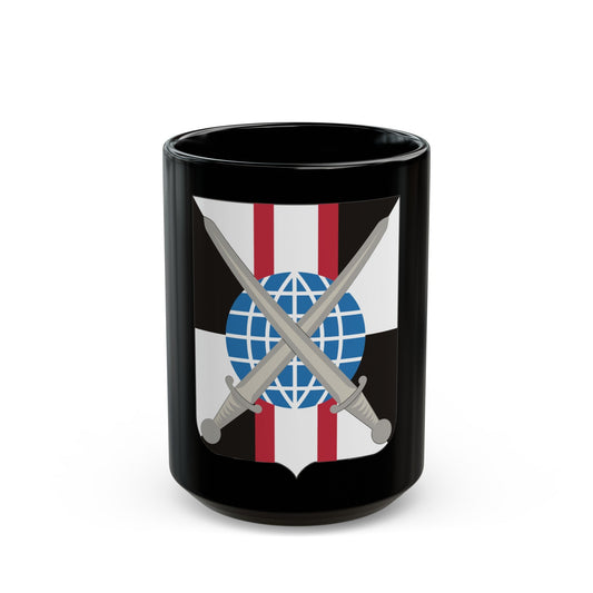 527 Military Intelligence Battalion 2 (U.S. Army) Black Coffee Mug-15oz-The Sticker Space