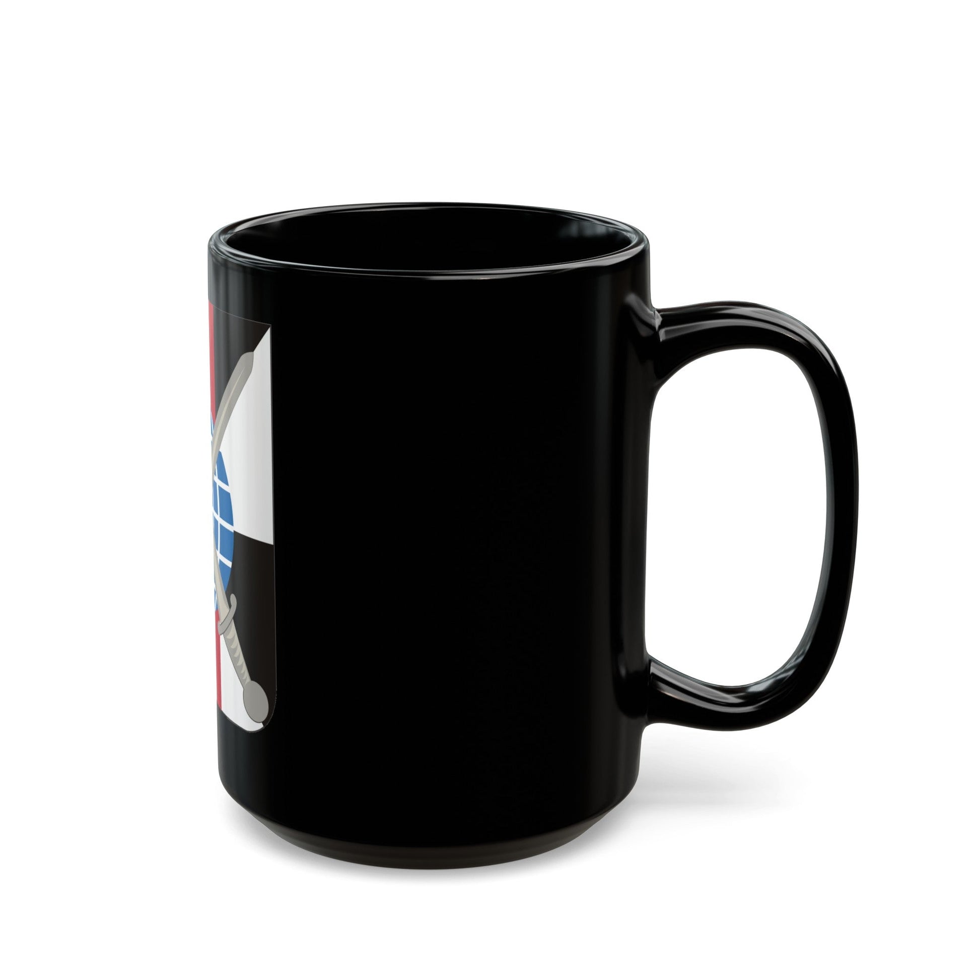 527 Military Intelligence Battalion 2 (U.S. Army) Black Coffee Mug-The Sticker Space