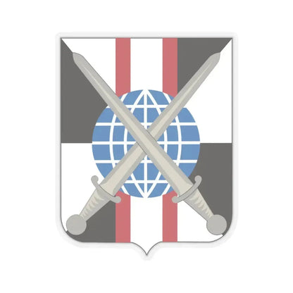 527 Military Intelligence Battalion 2 (U.S. Army) STICKER Vinyl Kiss-Cut Decal 6 Inch Transparent - The Sticker Space