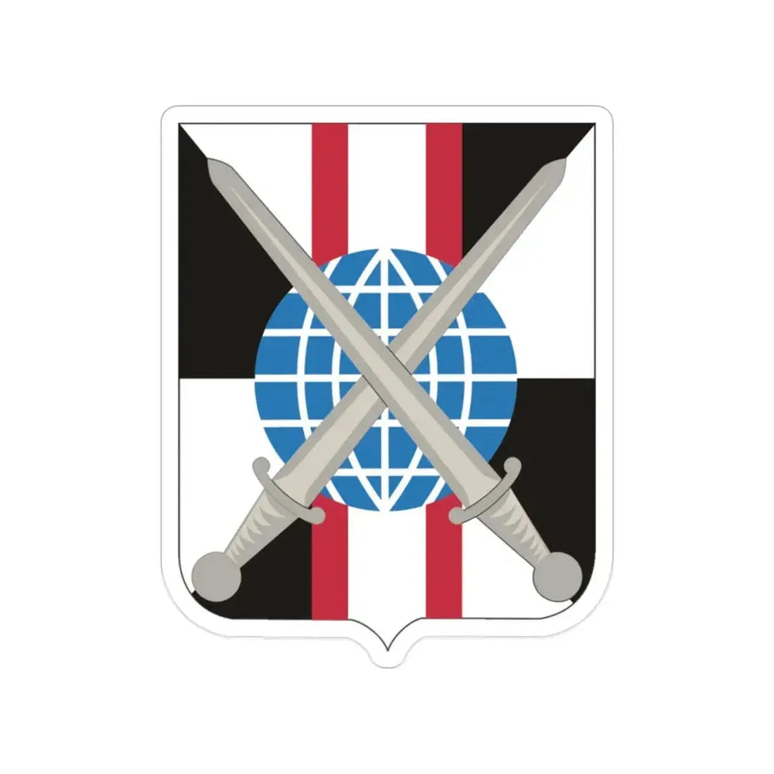 527 Military Intelligence Battalion 2 (U.S. Army) Transparent STICKER Die-Cut Vinyl Decal - The Sticker Space