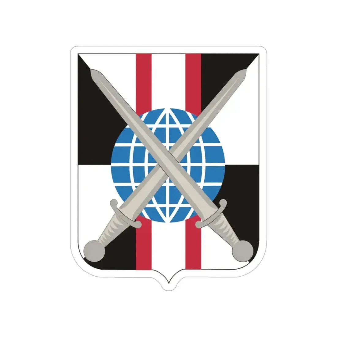 527 Military Intelligence Battalion 2 (U.S. Army) Transparent STICKER Die-Cut Vinyl Decal - The Sticker Space