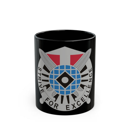 527 Military Intelligence Battalion (U.S. Army) Black Coffee Mug-11oz-The Sticker Space