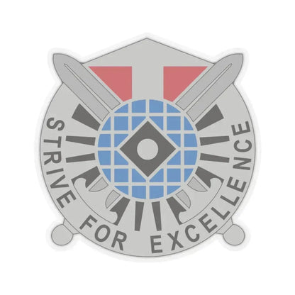 527 Military Intelligence Battalion (U.S. Army) STICKER Vinyl Kiss-Cut Decal 4 Inch Transparent - The Sticker Space