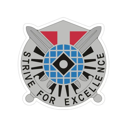 527 Military Intelligence Battalion (U.S. Army) Transparent STICKER Die-Cut Vinyl Decal 4 Inch - The Sticker Space