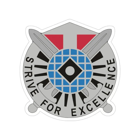 527 Military Intelligence Battalion (U.S. Army) Transparent STICKER Die-Cut Vinyl Decal 6 Inch - The Sticker Space