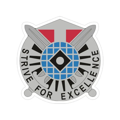 527 Military Intelligence Battalion (U.S. Army) Transparent STICKER Die-Cut Vinyl Decal - The Sticker Space