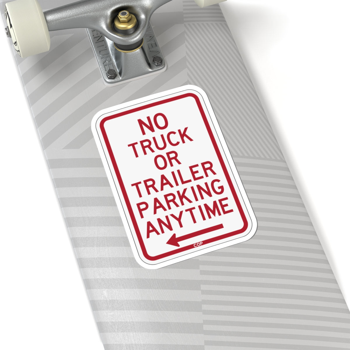PBOT Road sign P1950L (Oregon) (Road Sign) STICKER Vinyl Kiss-Cut Decal