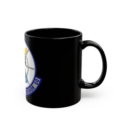 527th Space Aggressor Squadron (U.S. Air Force) Black Coffee Mug-The Sticker Space