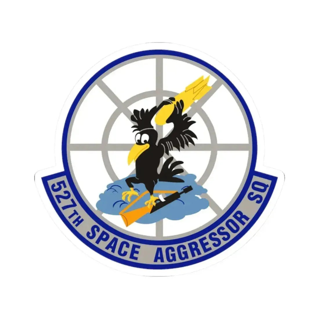 527th Space Aggressor Squadron (U.S. Air Force) STICKER Vinyl Kiss-Cut Decal - The Sticker Space