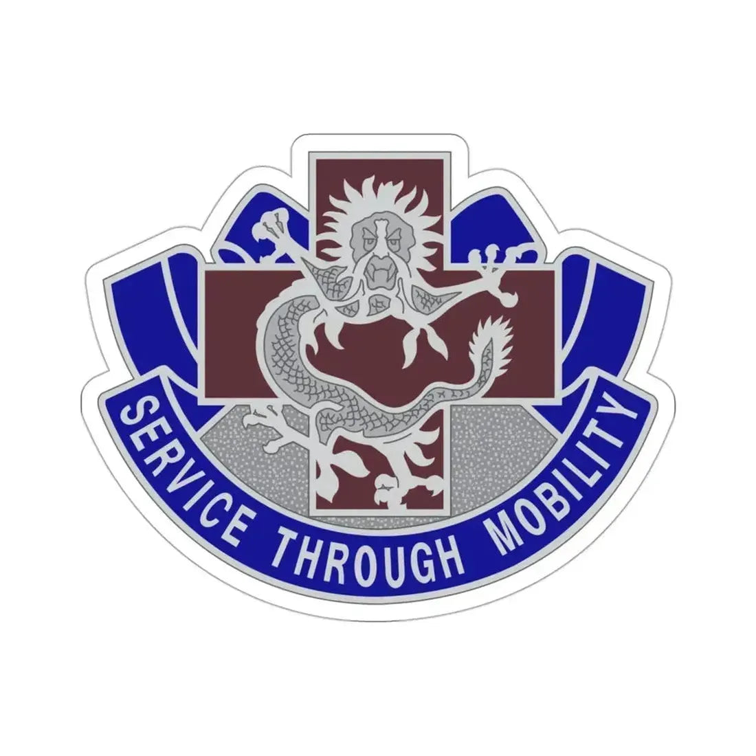 528 Field Hospital (U.S. Army) STICKER Vinyl Die-Cut Decal 3 Inch - The Sticker Space