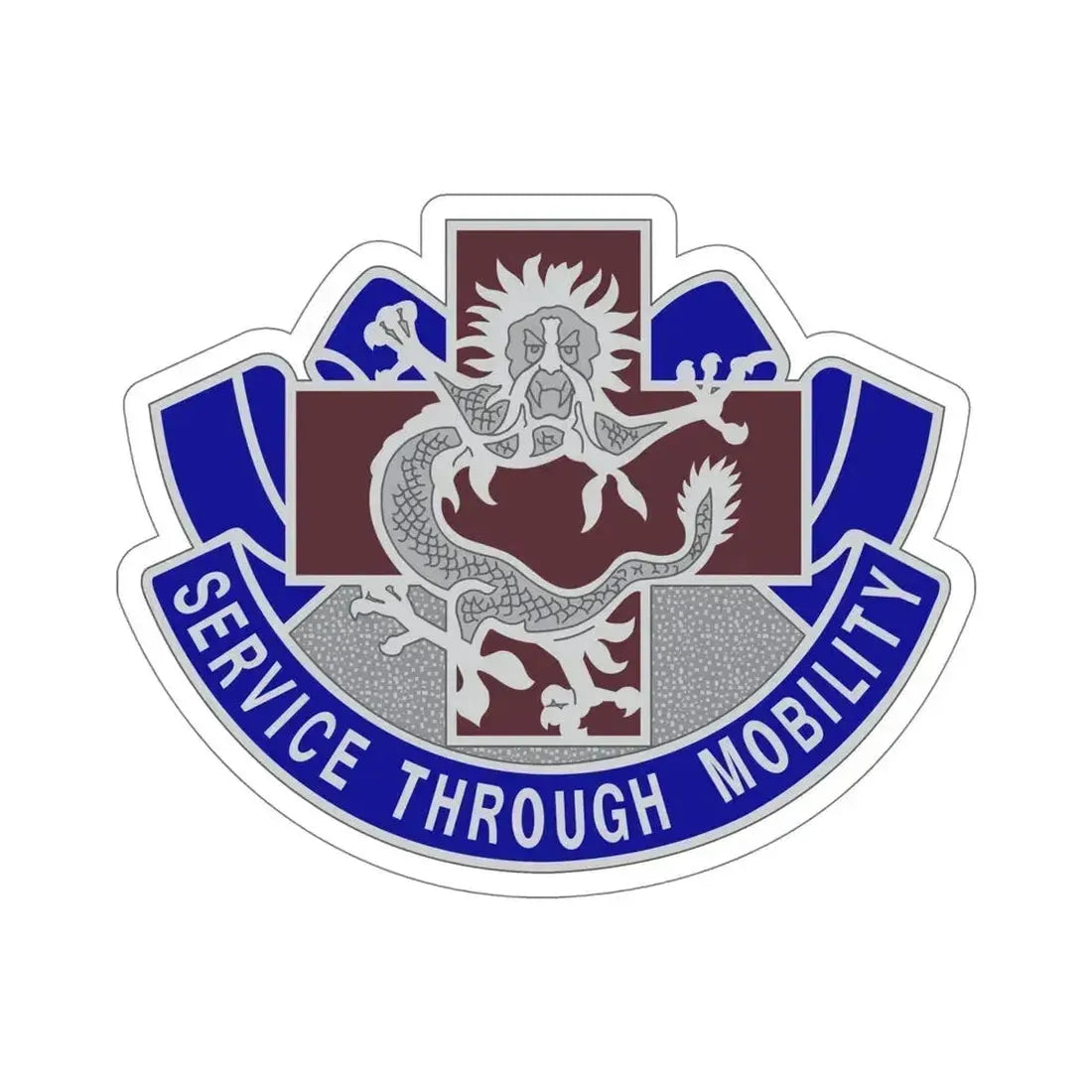 528 Field Hospital (U.S. Army) STICKER Vinyl Die-Cut Decal 6 Inch - The Sticker Space